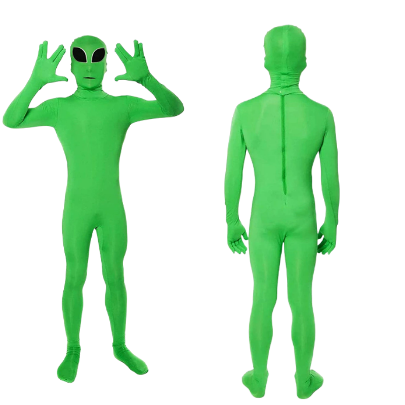Inflatable Dinosaur Costume Adult - 2025 Neue ET grüne Onesie-Cosplay-Kostüme für