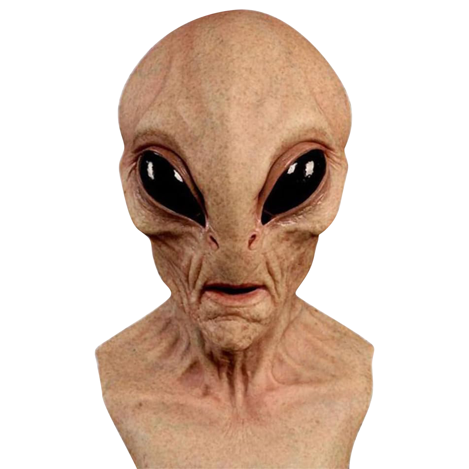 Latex Alien Mask Realistic - Lustige Alien-Maske aus Latex, Realistische Gruselige