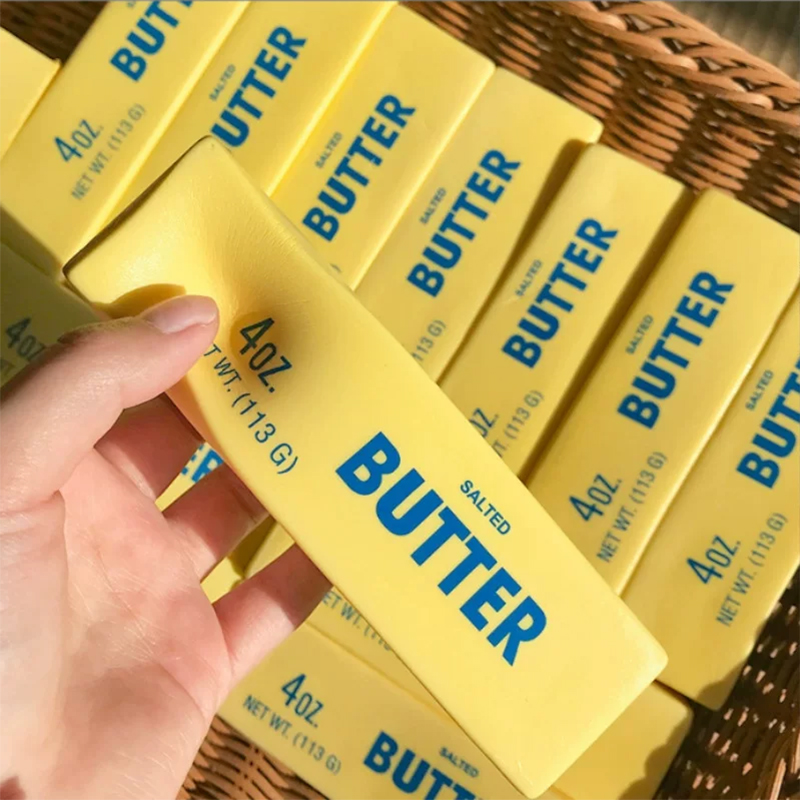 Novelty Gifts - Squishy Butter Stick Stressball, weicher Butter