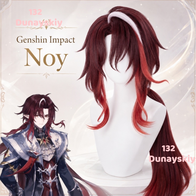 Genshin Impact Noy Snezhnaya C – Anime Cosplay Wig Heat Resistant Bewertung und Preis