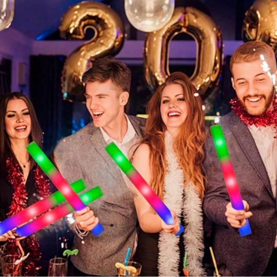 105 Stück Schaumstoff-Leuchtst – Flashing Led Foam Sticks Party Bewertung und Preis