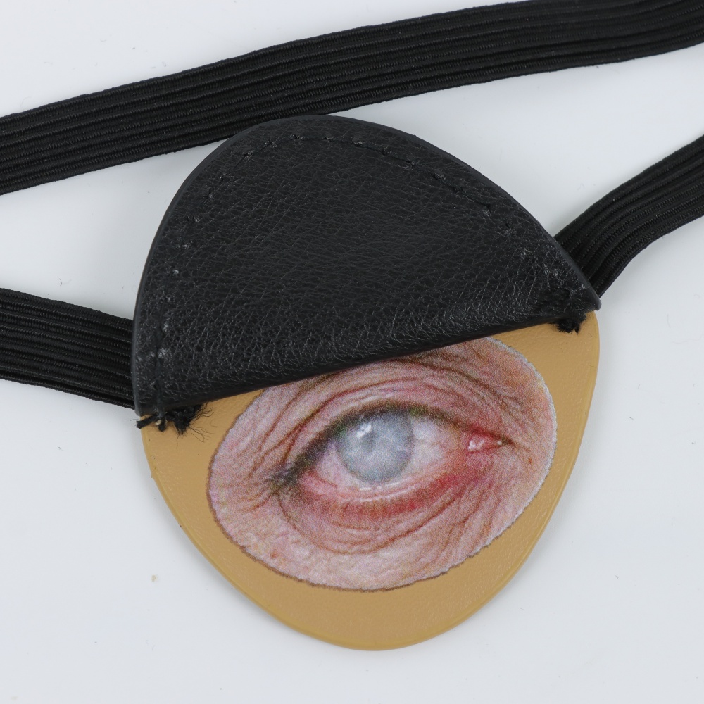 Schwarze PU-Leder-Piraten-Auge – Costumes Bewertung und Preis
