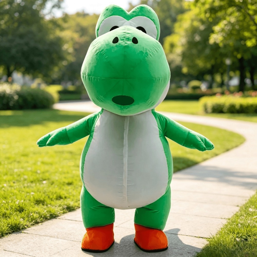 Aufblasbares Dinosaurier-Masko – Inflatable Dinosaur Costume Adult Bewertung und Preis